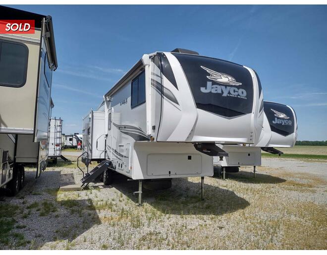 2022 Jayco Eagle HT 28.5RSTS Fifth Wheel at Kuhl's Trailer Sales STOCK# 2009 Exterior Photo